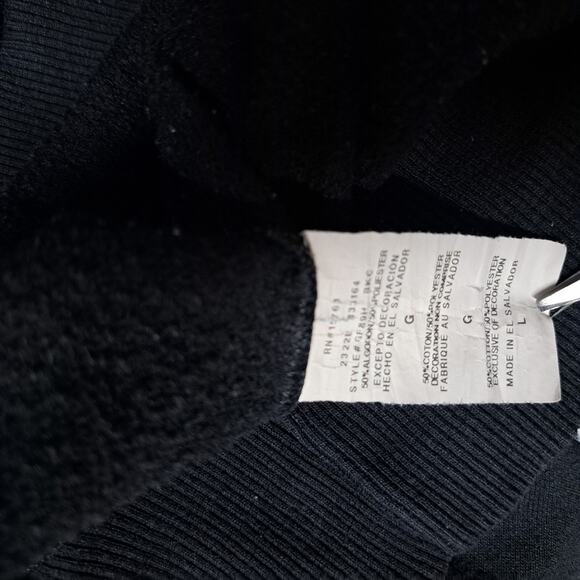 Champion Authentic Mens L Athletic Wear Pullover Script Spellout Hoodie Sweater - Picture 4 of 7